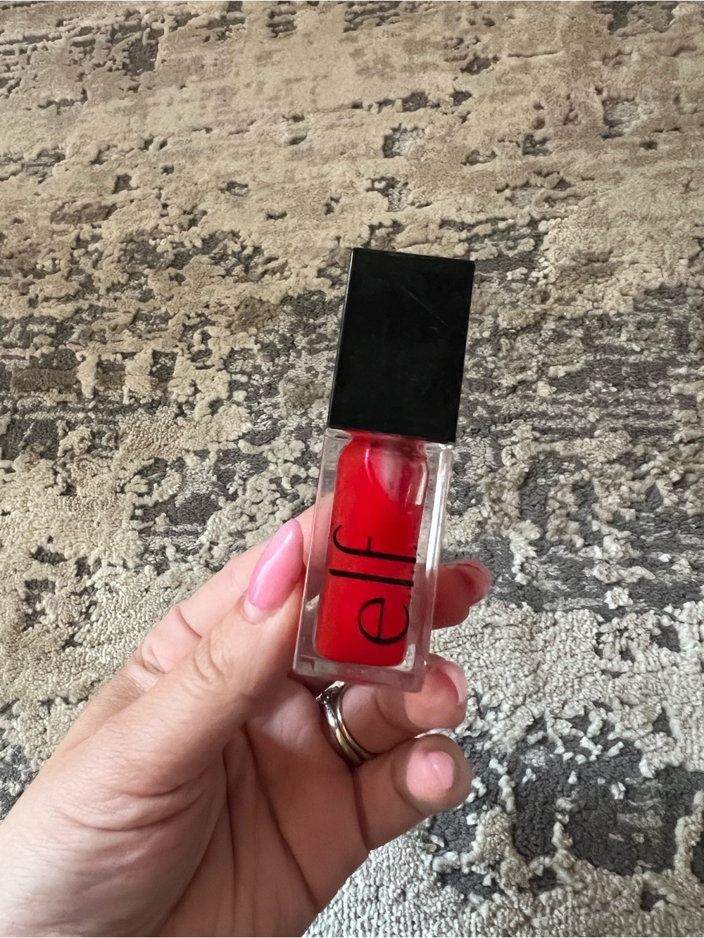 Elf Glow Reviver Lip Oil Red Delicious